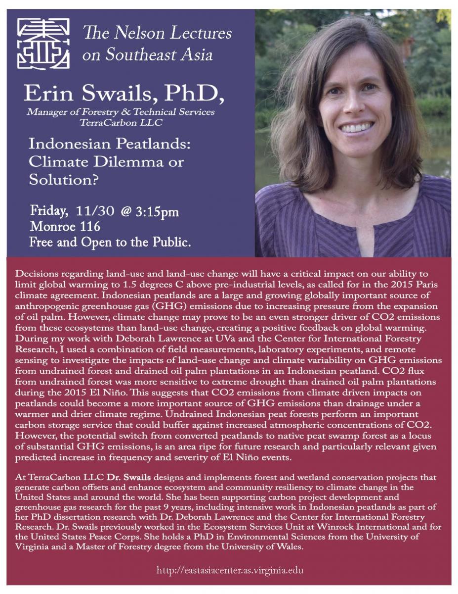 Erin Swails Talk - Environmental Science in Indonesia