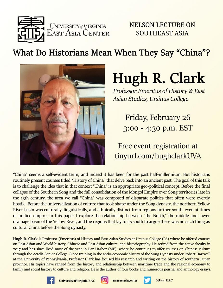 What Do Historians Mean When They Say "China"? flyer