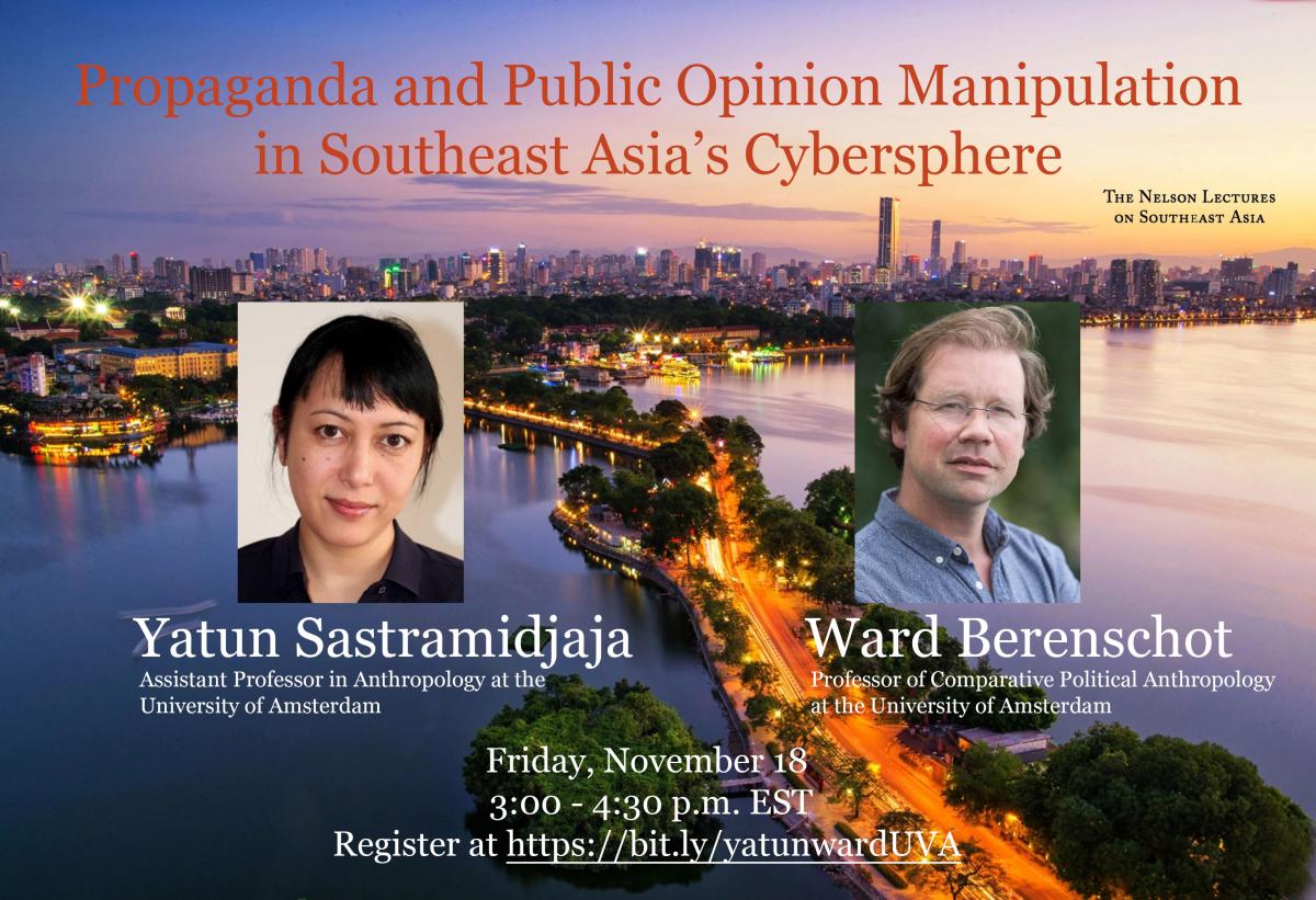 Propaganda and Public Opinion Manipulation in Southeast Asia's Cybersphere flyer