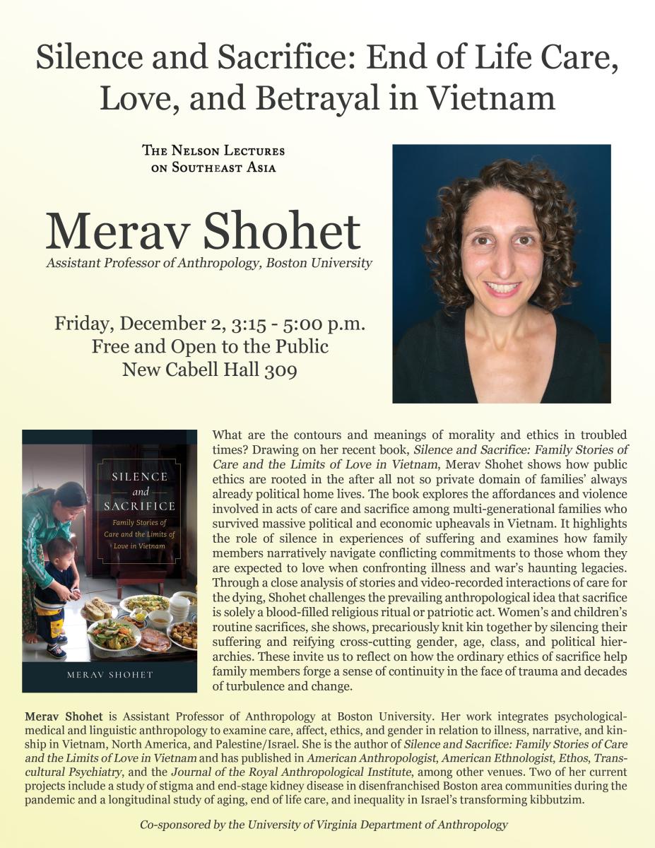 Silence and Sacrifice flyer