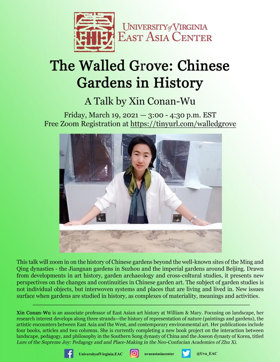 The Walled Grove flyer